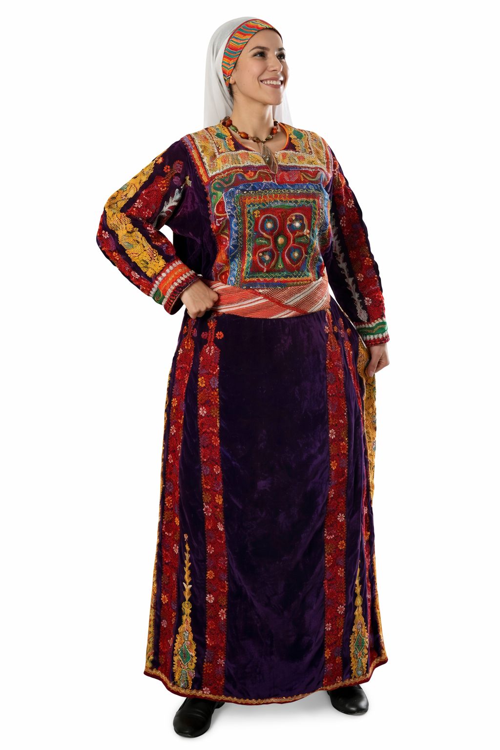 Jerusalem Purple Tahrira Thobe