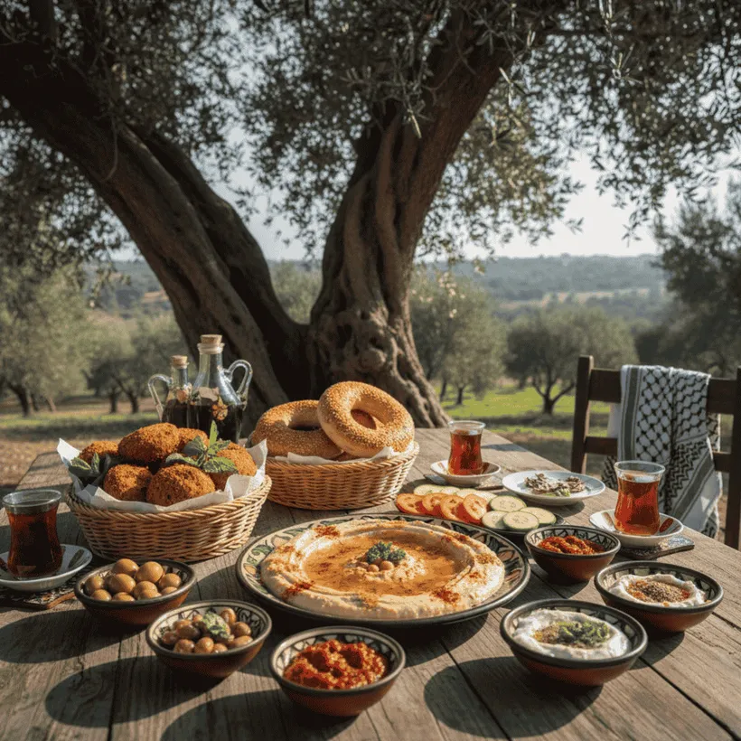 Food and culinary traditions in historical Palestinian villages