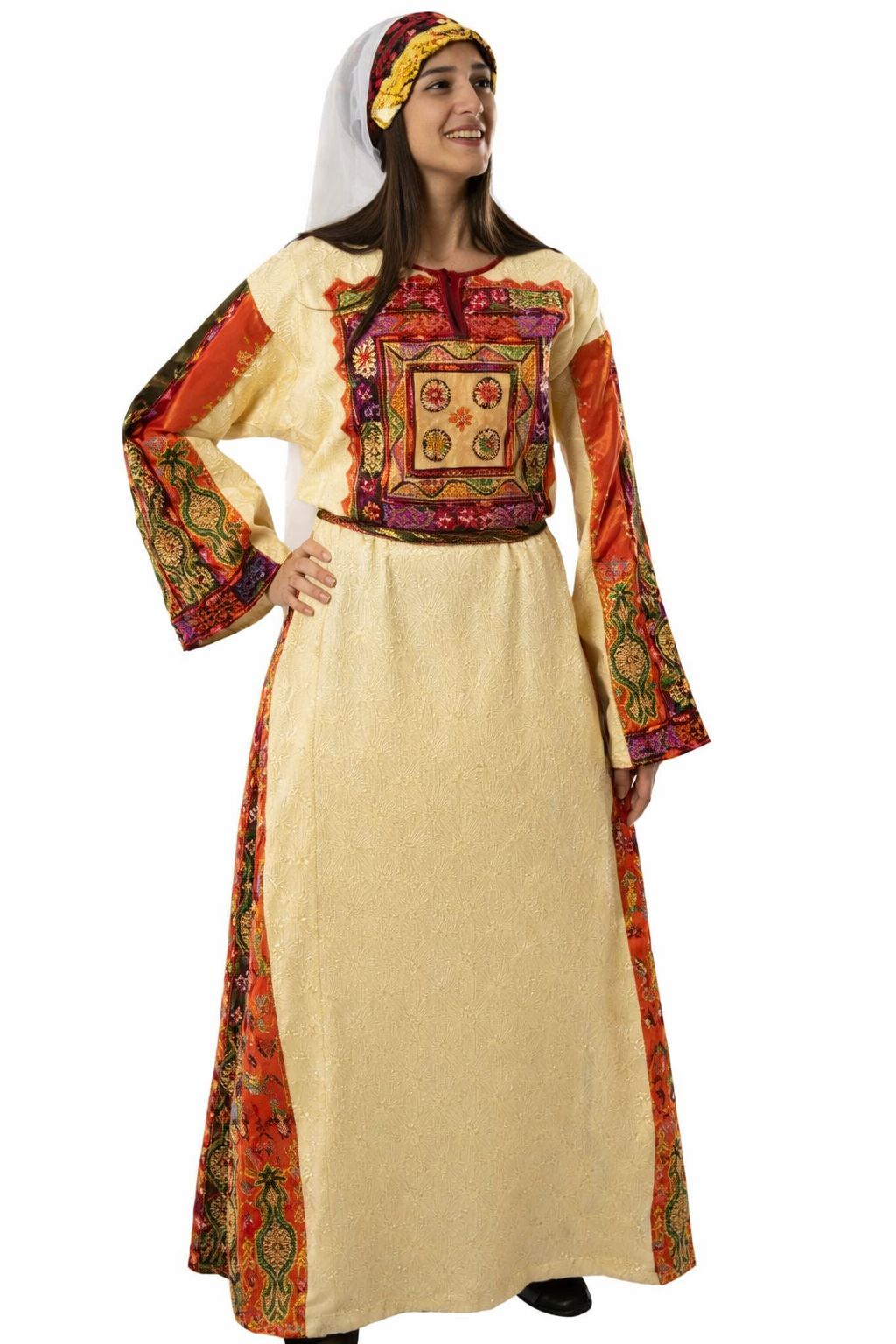 Jerusalem traditional dress from historic Palestine