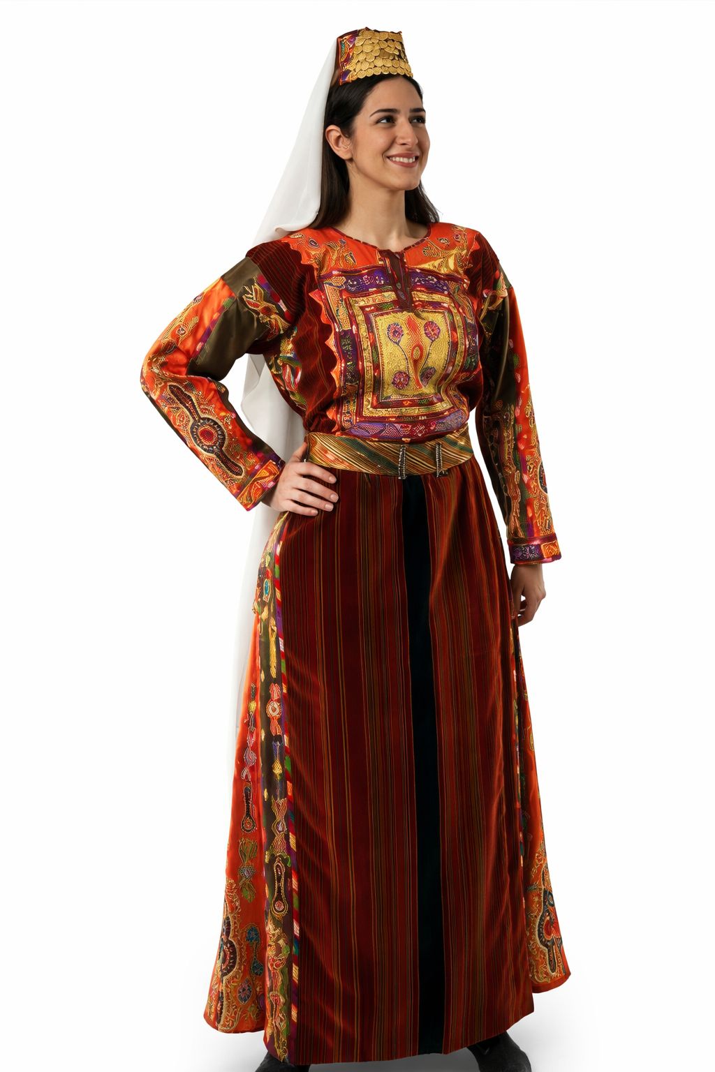 Bethlehem Al-Malak Striped Thobe