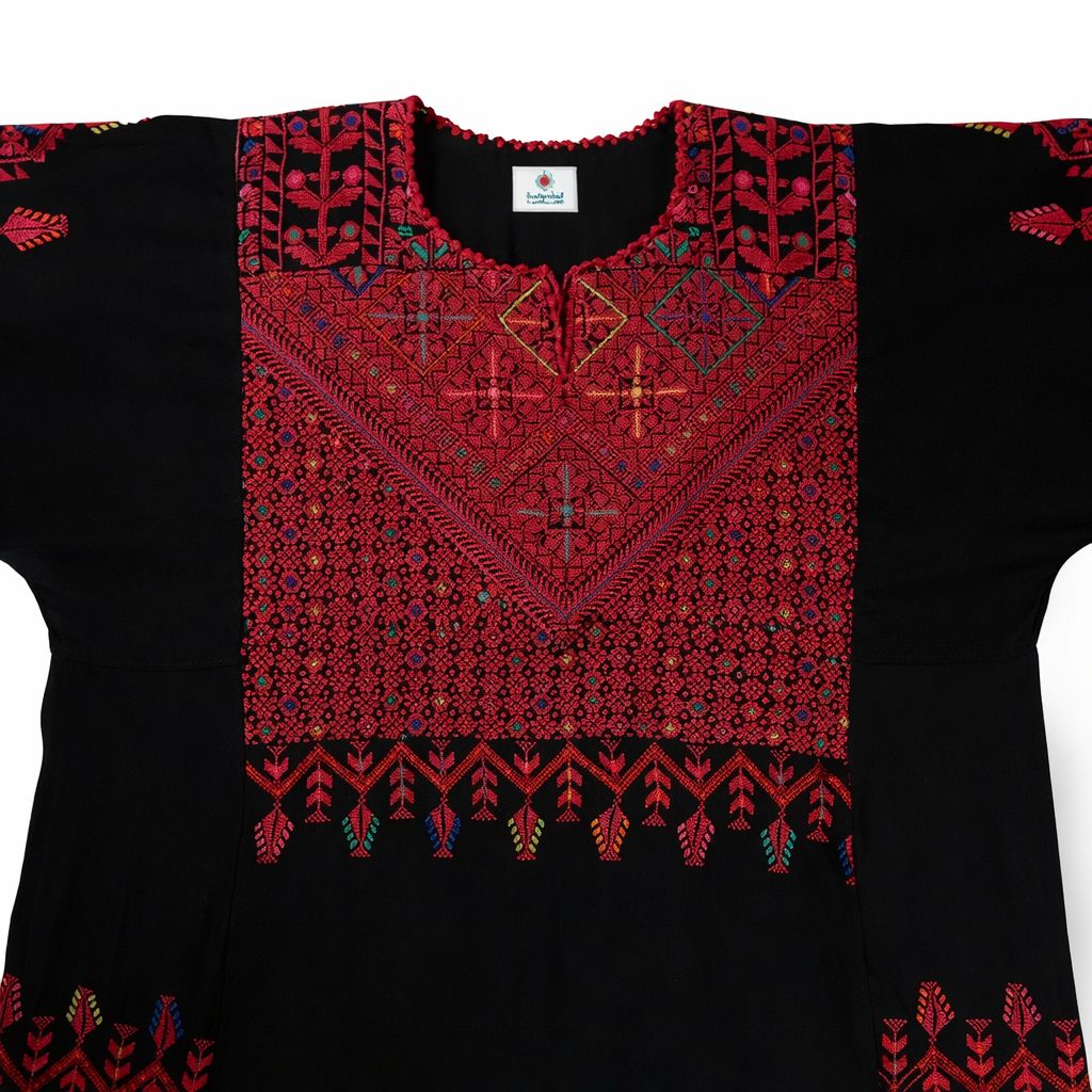 Construction detail of Al-Samu thobe