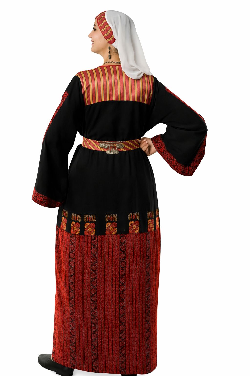 Construction detail of Ramallah and Al-Bireh Jalaya Thobe