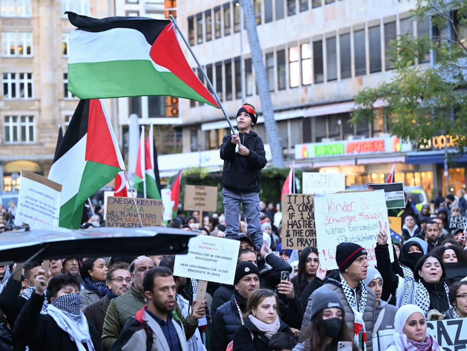 Meaning of the colors of the Palestinian flag