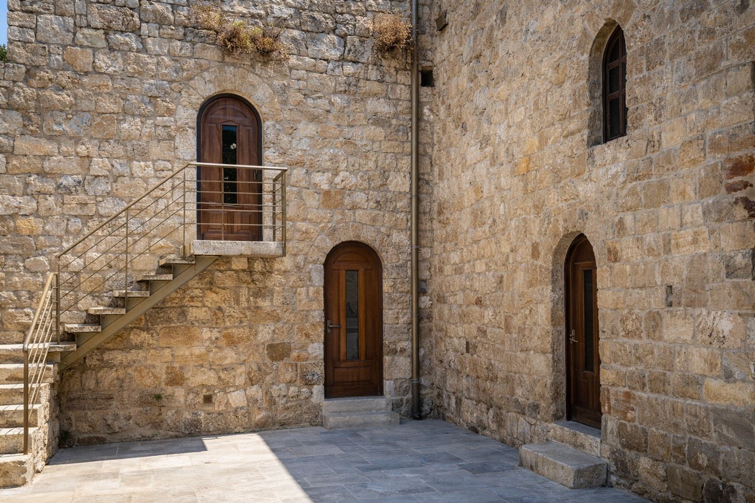 Village architecture and homes in historical Palestinian villages
