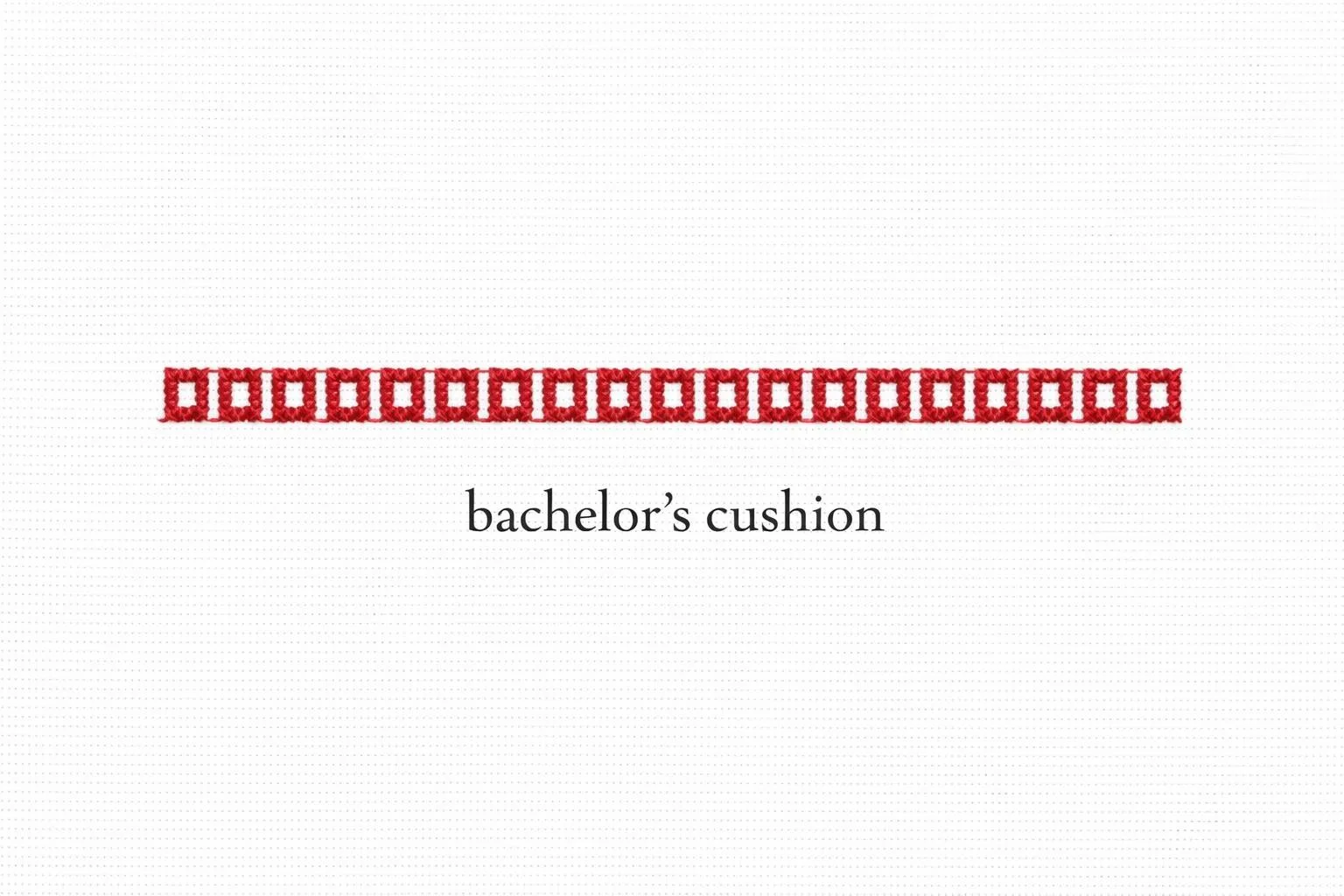 Bachelor’s Cushion Motif in Palestinian Tatreez